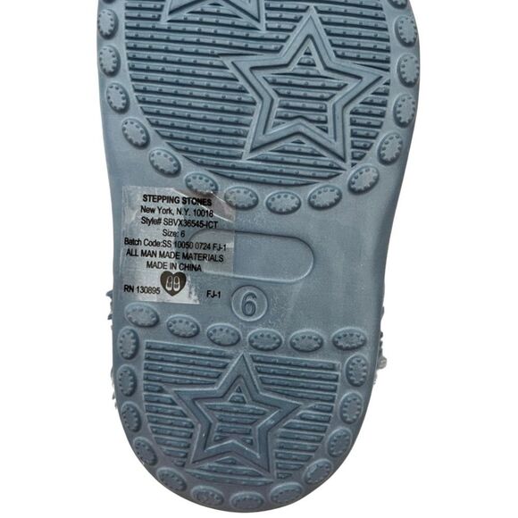 Stepping Stones Toddler Clogs with Faux Fur- 6 - Picture 4 of 4